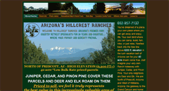 Desktop Screenshot of hillcrestranches.com